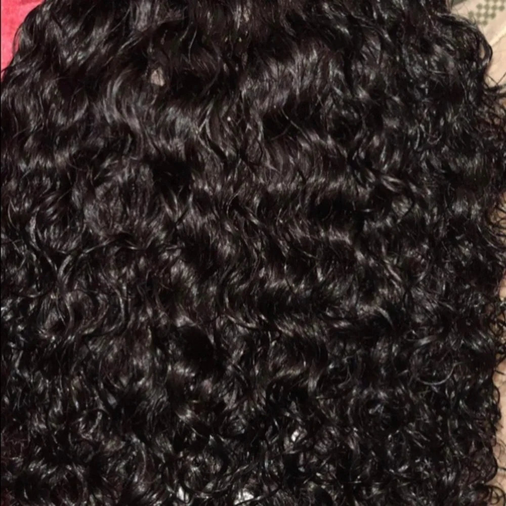 Short Bob Curly Human Hair Lace Front Wig